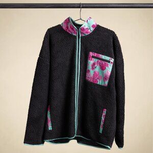 Arizona Iced Tea Oversized Cherry Blossom Sherpa size S